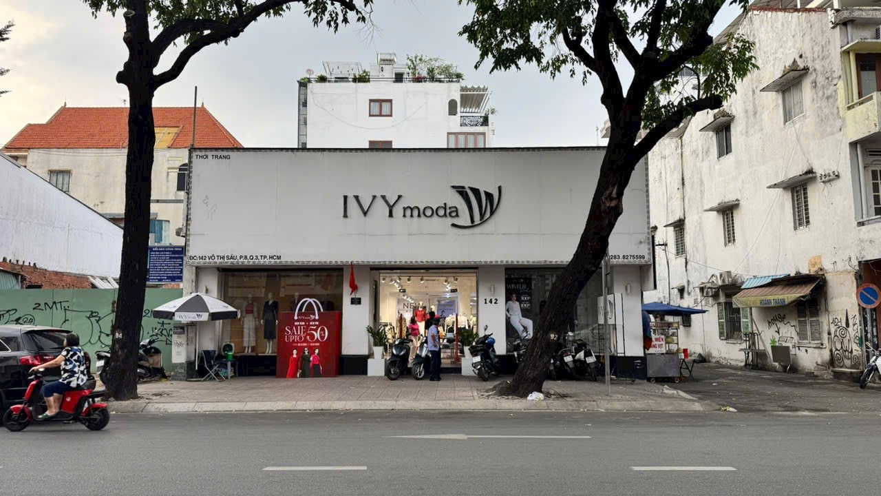 Bán nhà mặt tiền 142 Võ Thị Sáu Quận 3